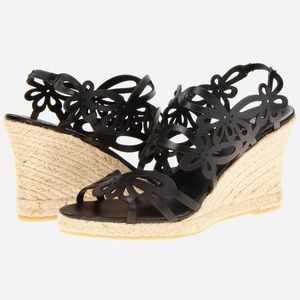 Eric Michael Jillian Wedges in Black